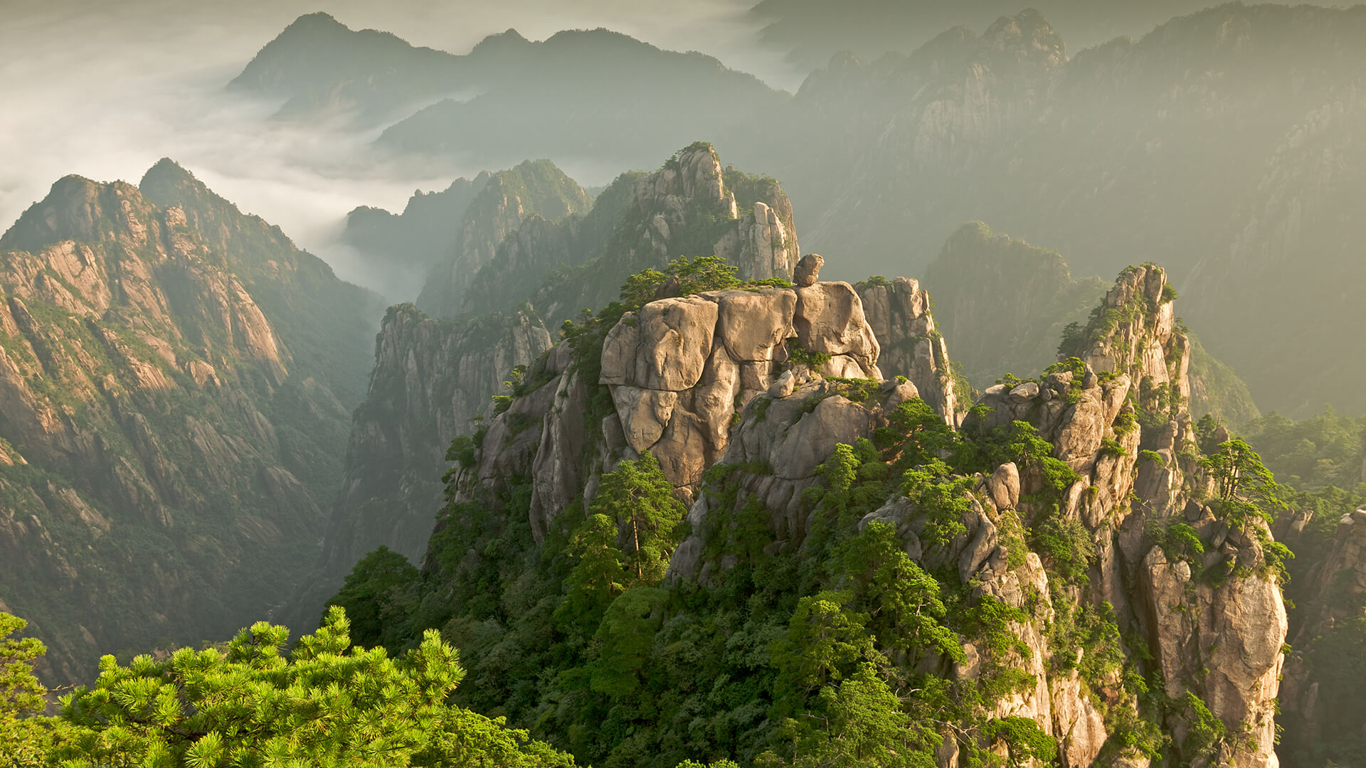 Huangshan Mountains, China